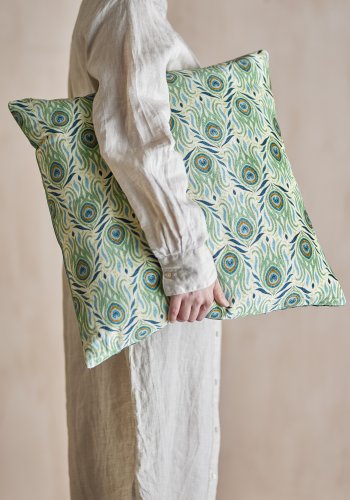 CREATIVE COLLECTION Adia Kissen, Grün, Viskose (L50xB50 cm)