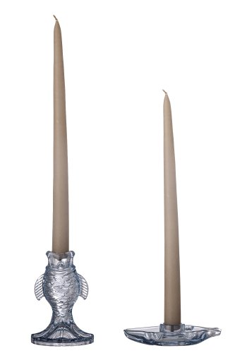 CREATIVE COLLECTION Linley lysestake, bl, glass