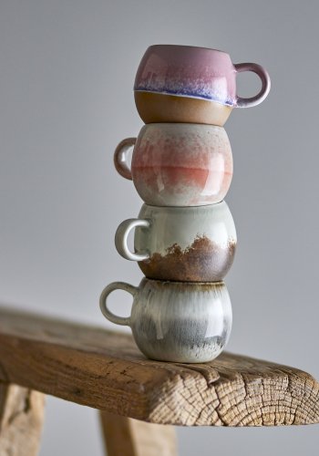 BLOOMINGVILLE Paula Espressotasse, Orange, Steingut