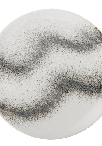 BLOOMINGVILLE Paula Teller, Grau, Steingut