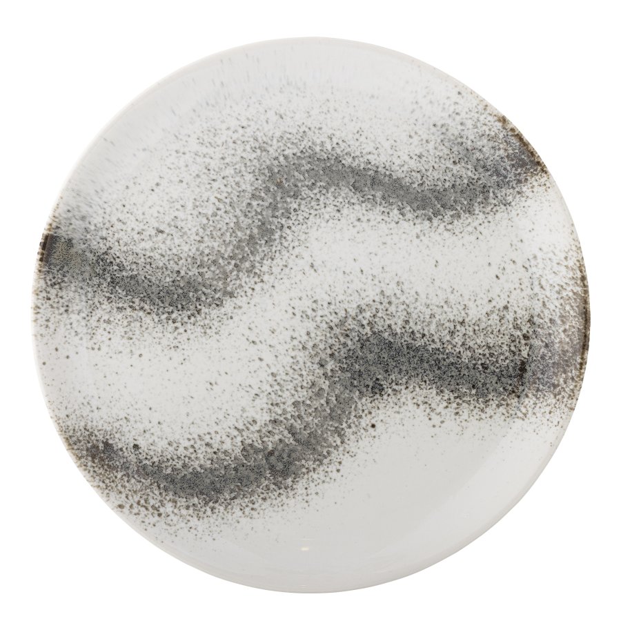 BLOOMINGVILLE Paula Teller, Grau, Steingut