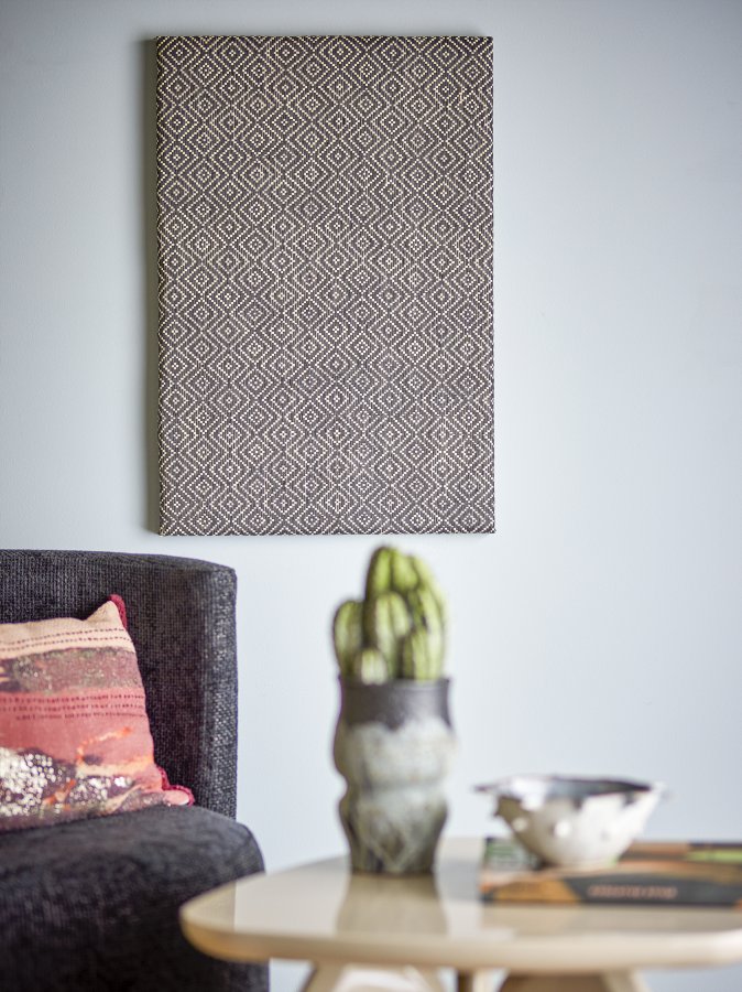 BLOOMINGVILLE Rivalta Pinnwand, Schwarz, MDF (L48xH71xB4 cm)