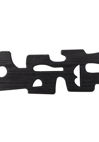 BLOOMINGVILLE Sare Wanddekoration, Schwarz, MDF (L20,5xH58,5xB2,5 cm)