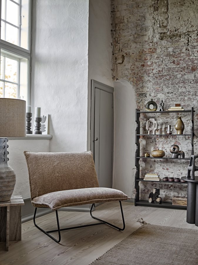 BLOOMINGVILLE Gadiela gulvlampe, bl, steinty