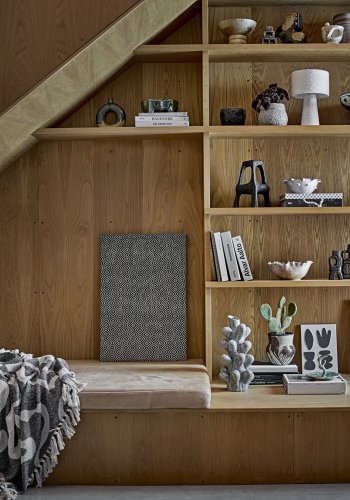 BLOOMINGVILLE Rivalta Pinnwand, Schwarz, MDF (L48xH71xB4 cm)