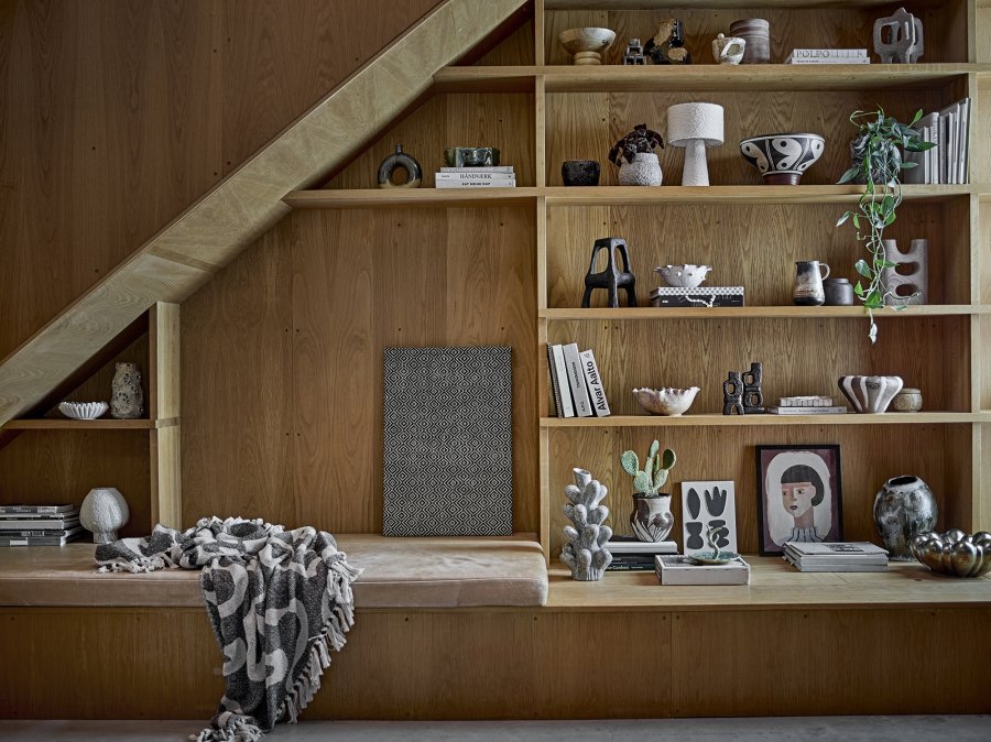 BLOOMINGVILLE Rivalta Pinnwand, Schwarz, MDF (L48xH71xB4 cm)