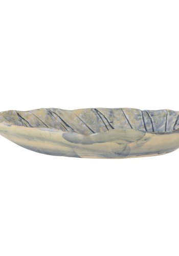CREATIVE COLLECTION Rowan serveringsfat, bl, steinty