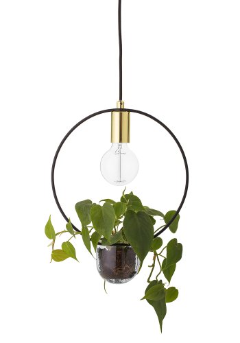 BLOOMINGVILLE Caralina Anhänger, Gold, Metall, D30xH38 cm