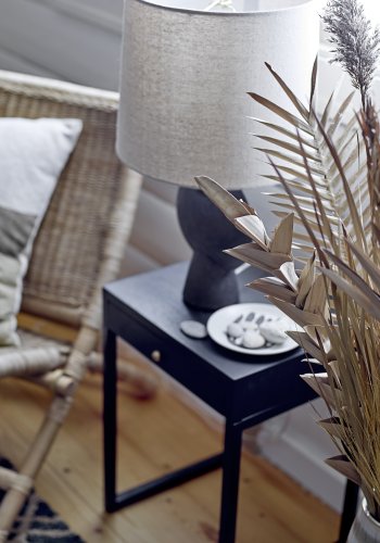 BLOOMINGVILLE Sergio Tischlampe, Braun, Terrakotta, D20,5xH54,5 cm