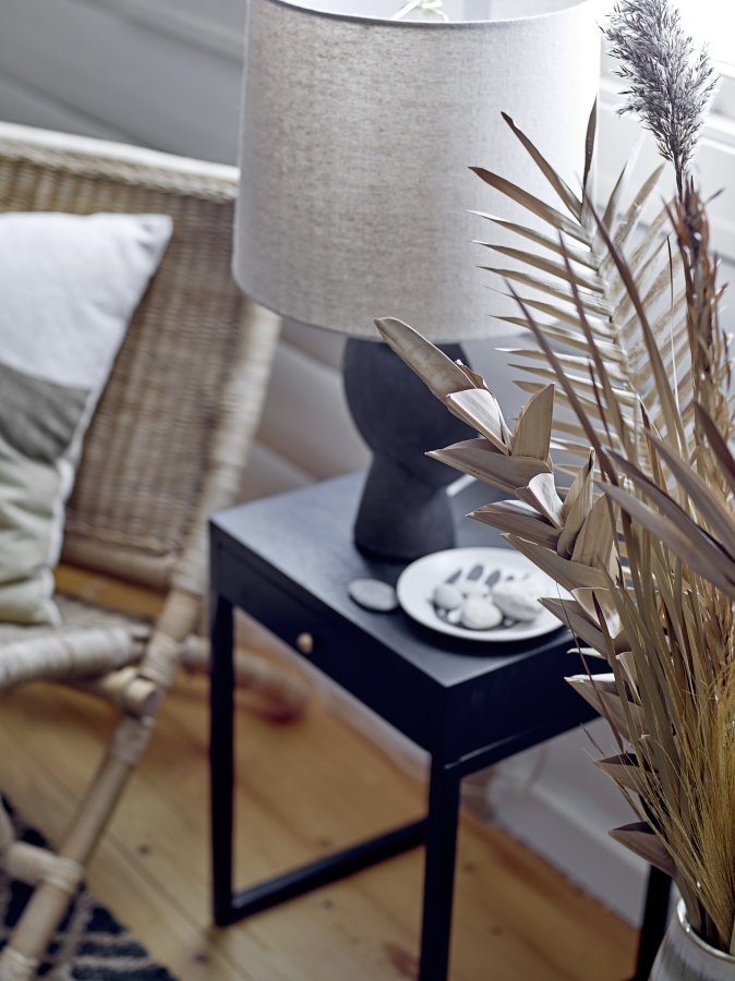 BLOOMINGVILLE Sergio Tischlampe, Braun, Terrakotta, D20,5xH54,5 cm