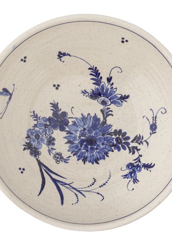 CREATIVE COLLECTION Aleni-Schale, Blau, Terrakotta