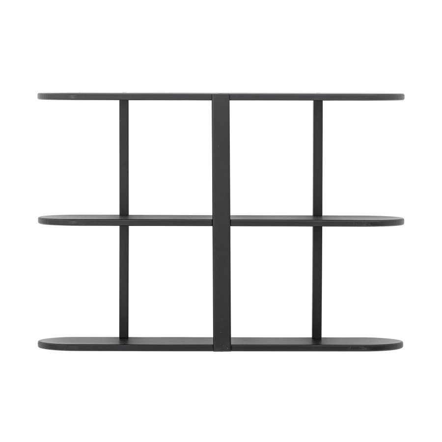 BLOOMINGVILLE Vicente Regal, Schwarz, MDF (L80xH55,5xB19 cm)