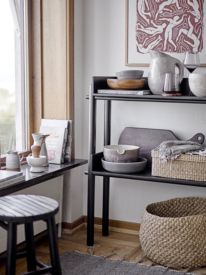 BLOOMINGVILLE Ciron Illustration mit Rahmen, Natur, Eiche, L52xH72xB1 cm