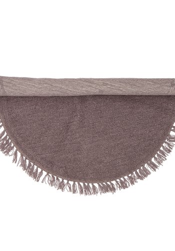 BLOOMINGVILLE Lenea Teppich, Lila, Wolle, D110 cm