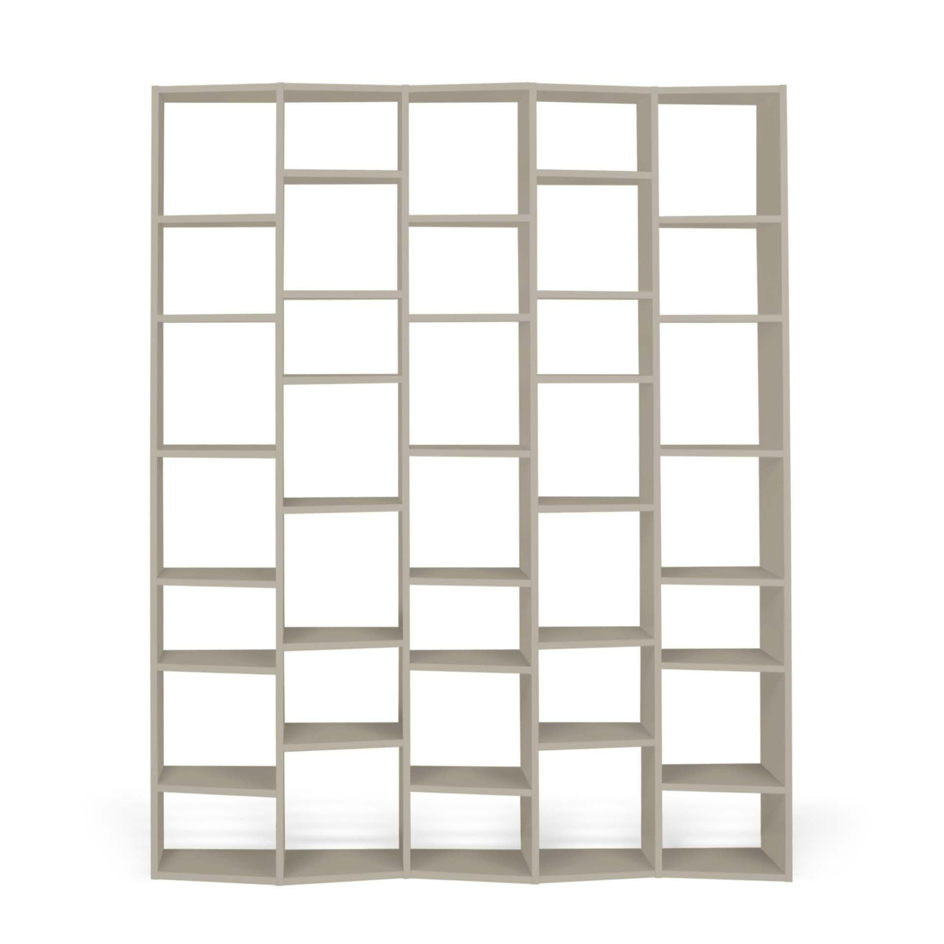 TEMAHOME Valsa Bokhylla 004 - Grå - 182x224 cm