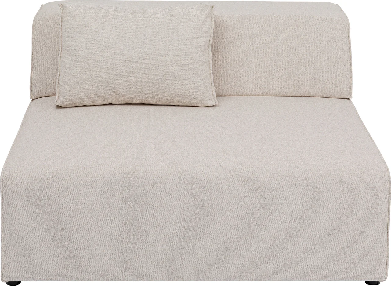 KARE DESIGN Infinity 2-Seater Elements Cream modul, 120 cm - creme polyester og polypropylen