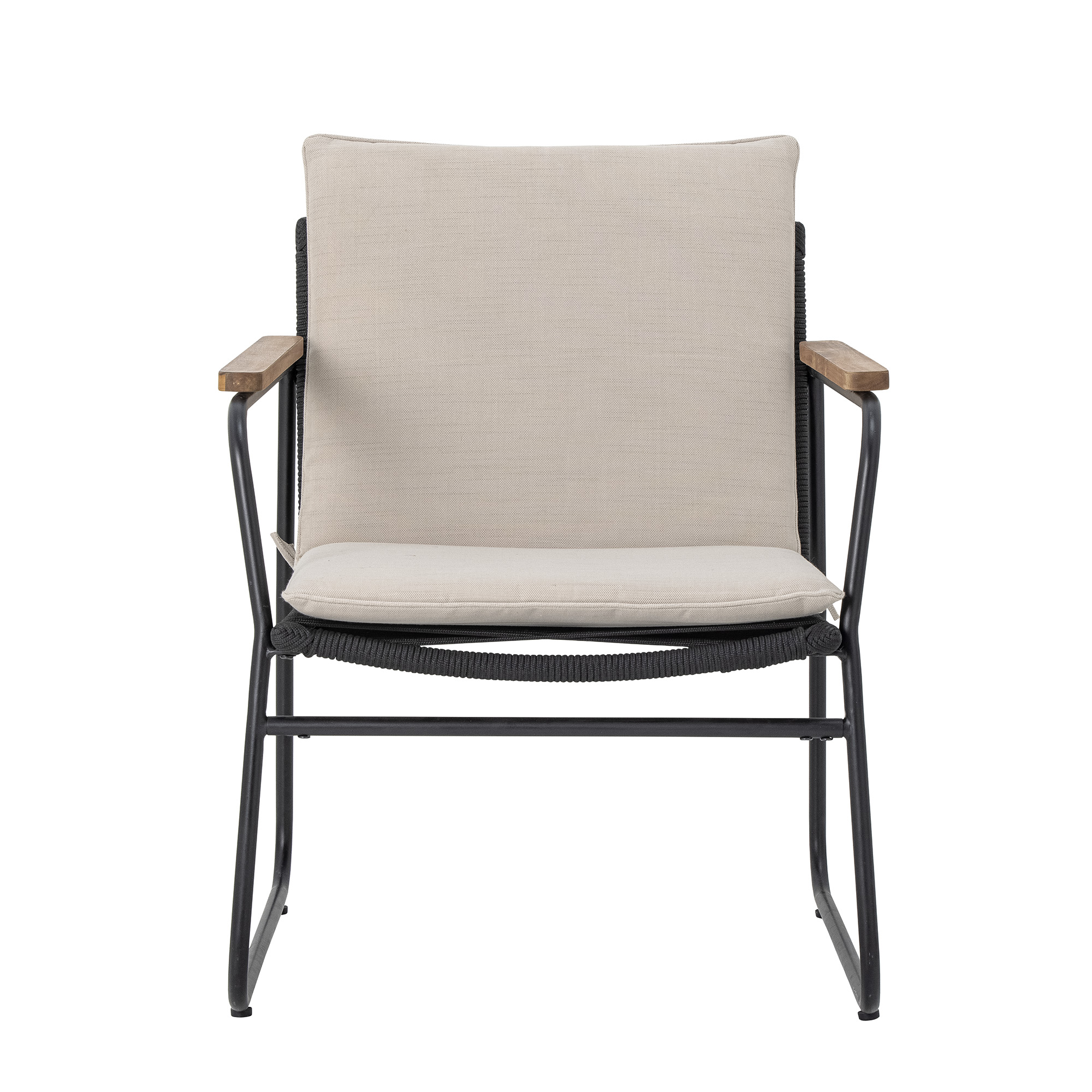 BLOOMINGVILLE Hampton Loungestol, Sort, Metal