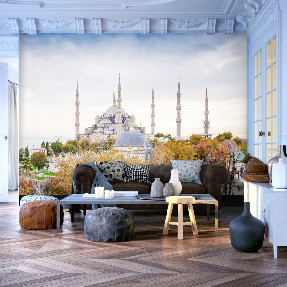 ARTGEIST - Fototapet af moskeen Hagia Sophia i Istanbul - Flere størrelser 100x70