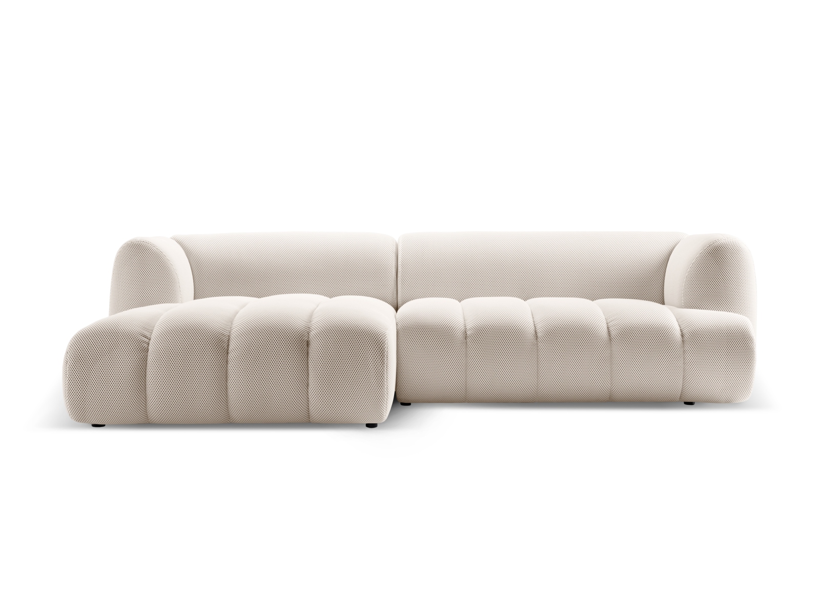 MICADONI  Modular venstre hjørnesofa, ogquot;Harryogquot;, 4 seter, 260x160x72