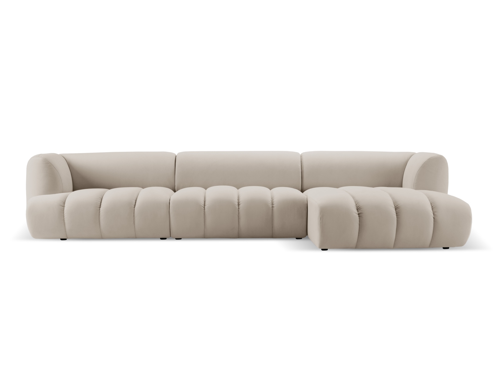 MICADONI  Velvet Modular Right Hörnsoffa, 