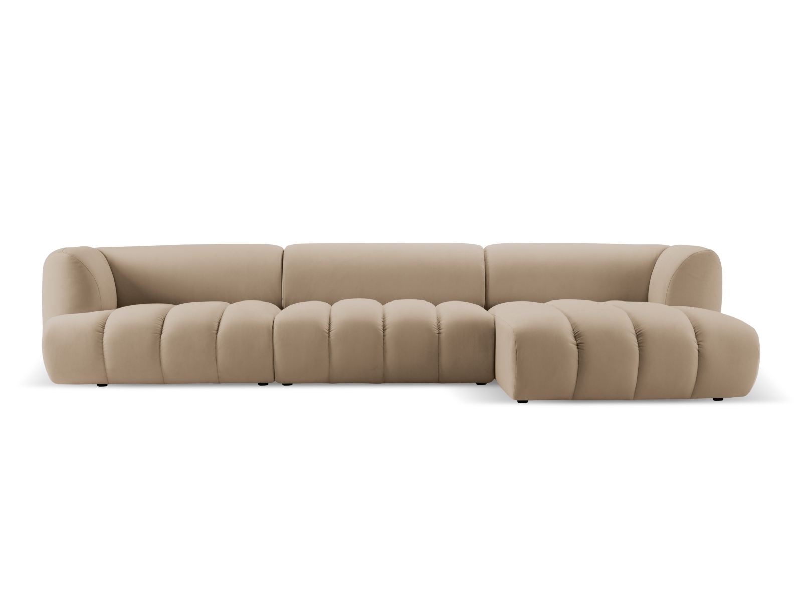MICADONI  Velvet Modular Right Hörnsoffa, 