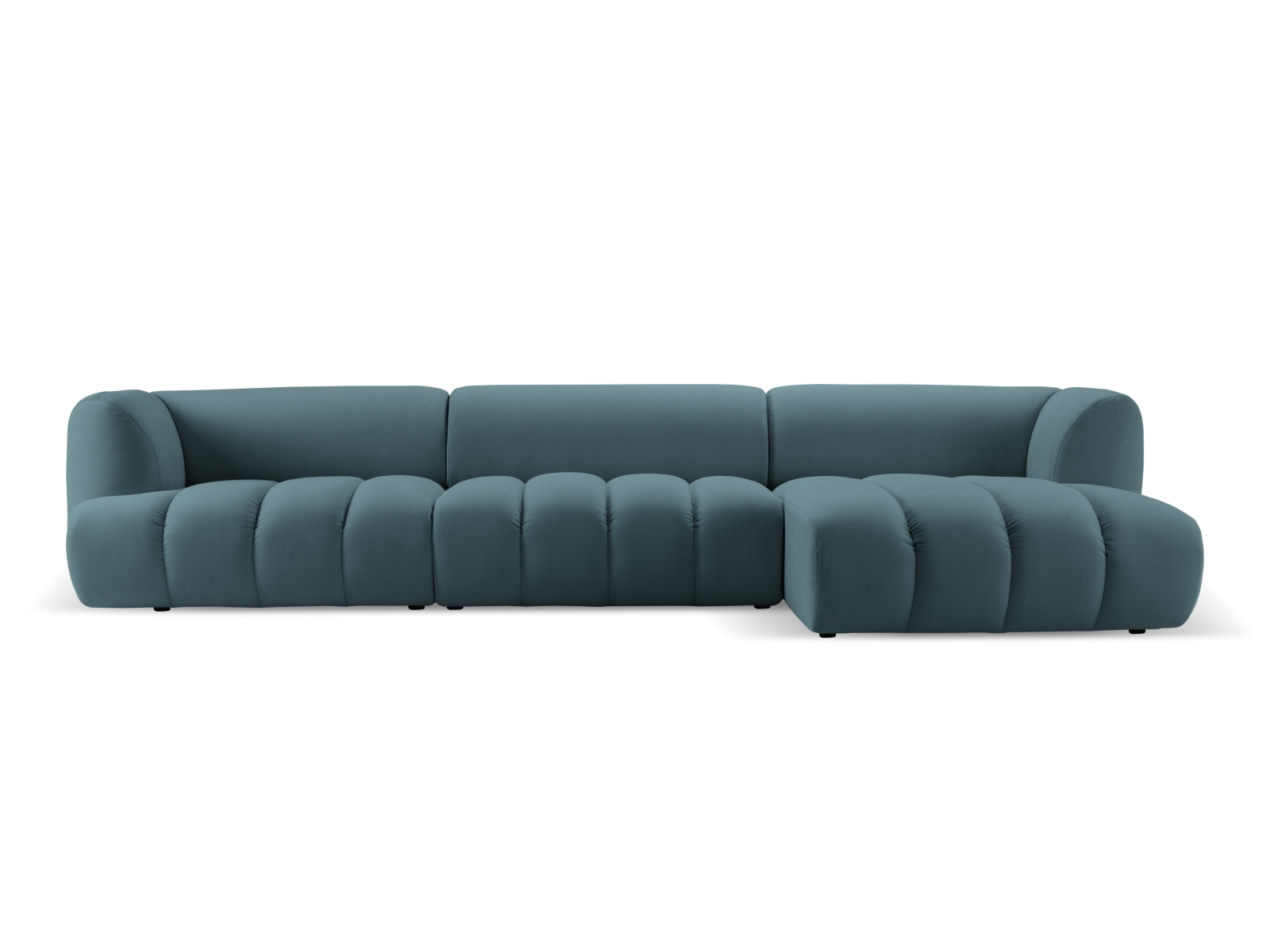 MICADONI  Velvet Modular Right Hörnsoffa, 