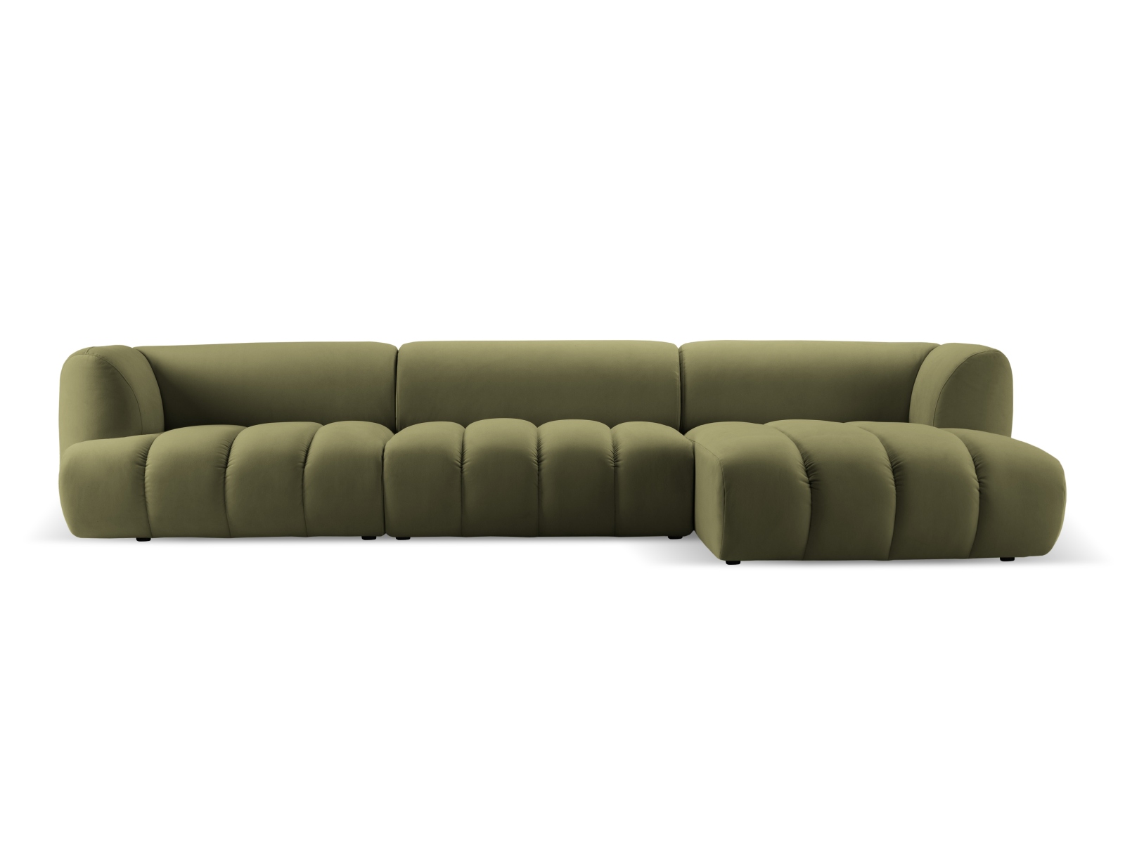 MICADONI  Velvet Modular Right Hörnsoffa, 