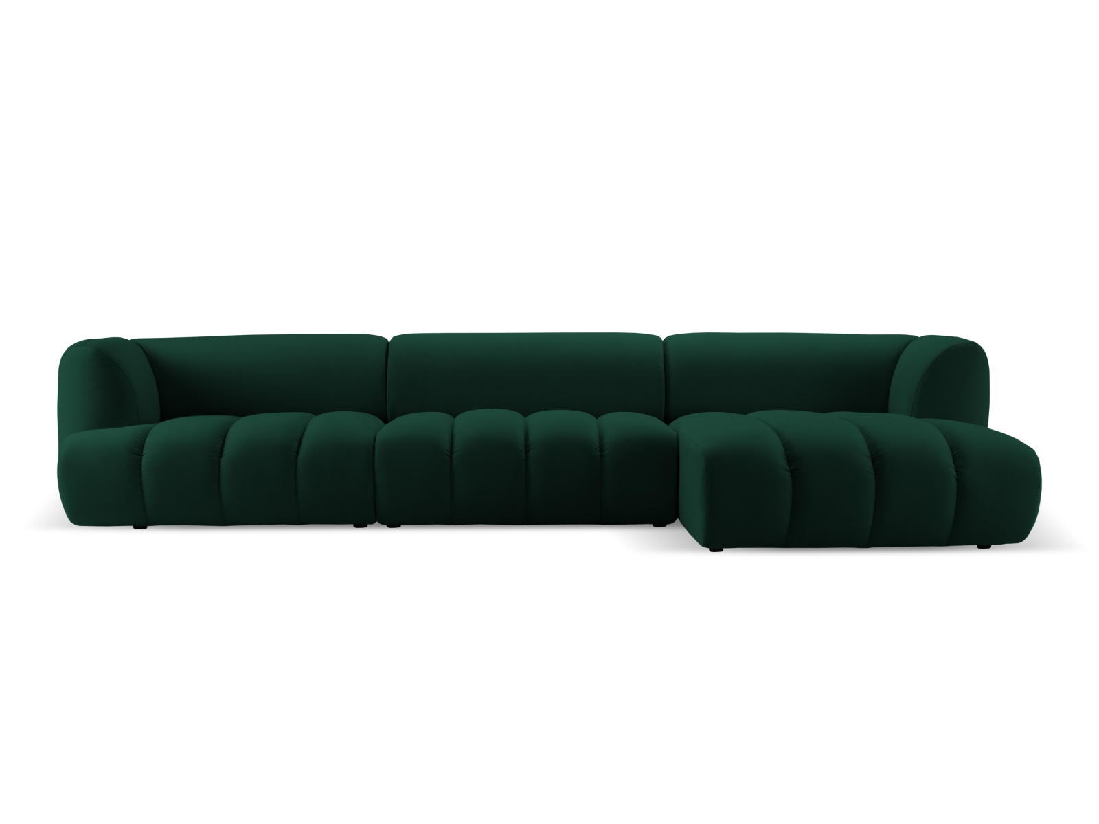 MICADONI  Velvet Modular Right Hörnsoffa, 