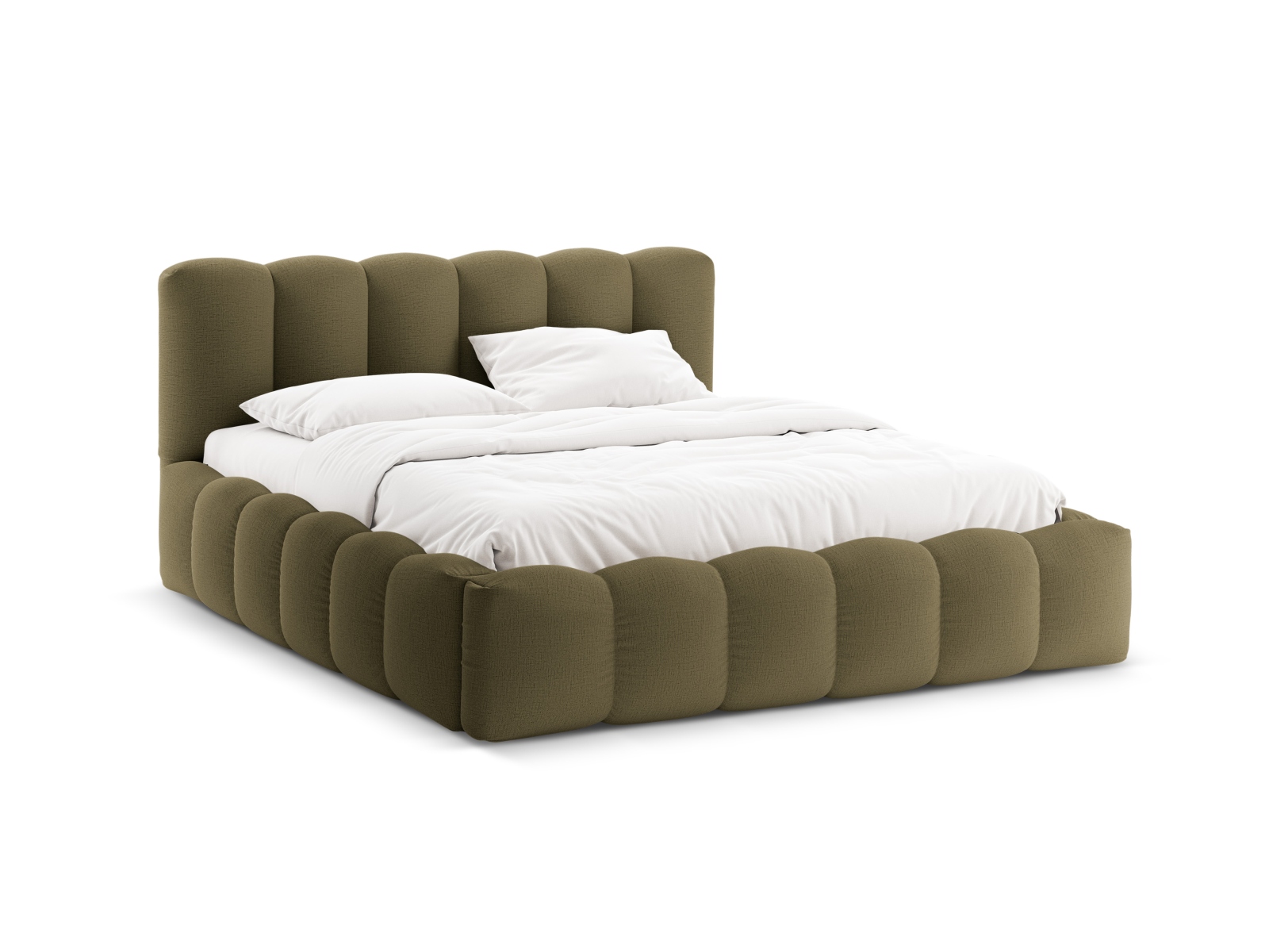 MICADONI  Oppbevaringsseng med sengegavl, ogquot;Lupinogquot;, 226x206x95