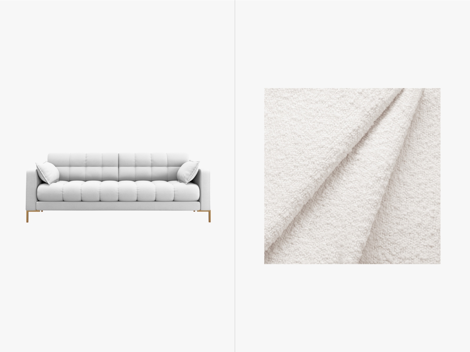 Micadoni Sofa "mamaia" Sæder 177x92x75