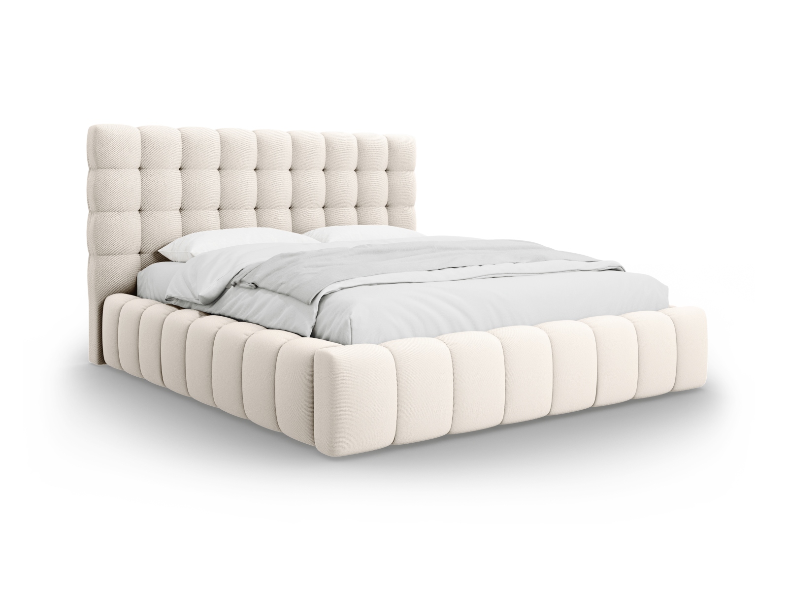 MICADONI  Oppbevaringsseng med sengegavl, ogquot;Mamaiaogquot;, 230x205x125