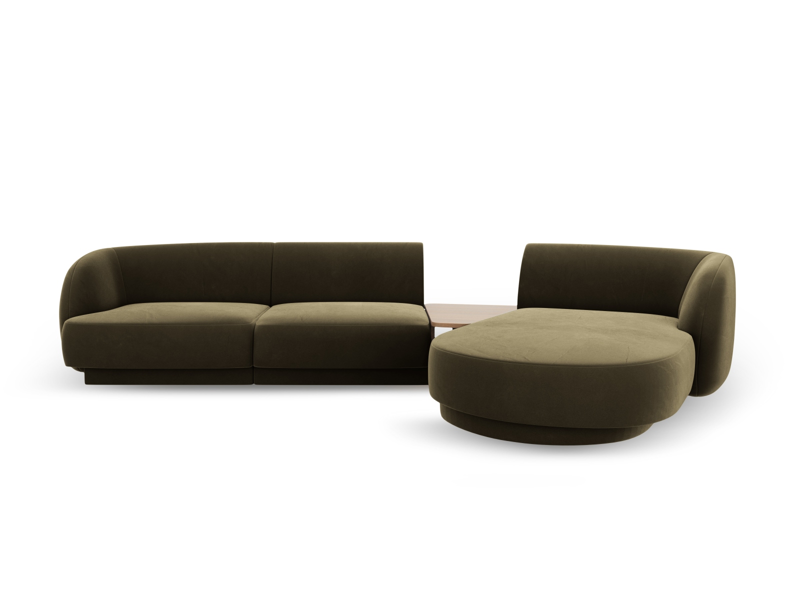 Micadoni Velvet Right Modular Sofa "miley" Sæder 300x145x70