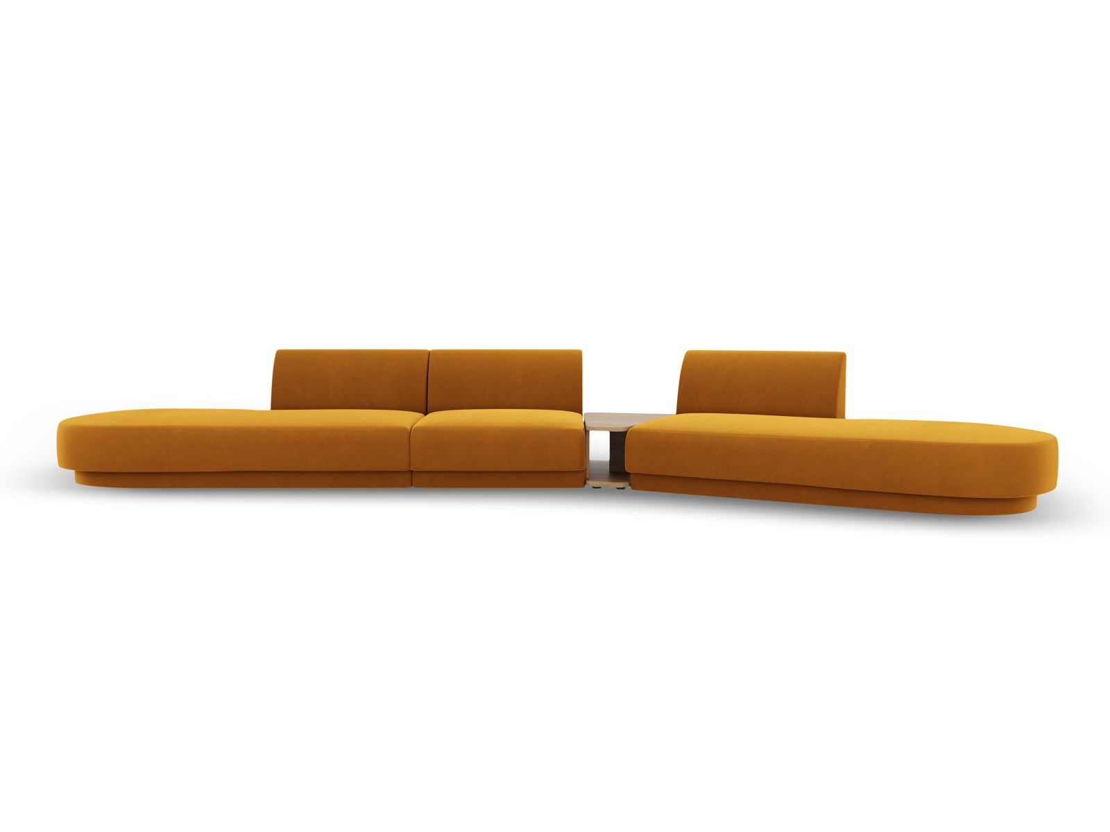 Micadoni Velvet Right Modular Sofa "miley" Sæder 425x137x70