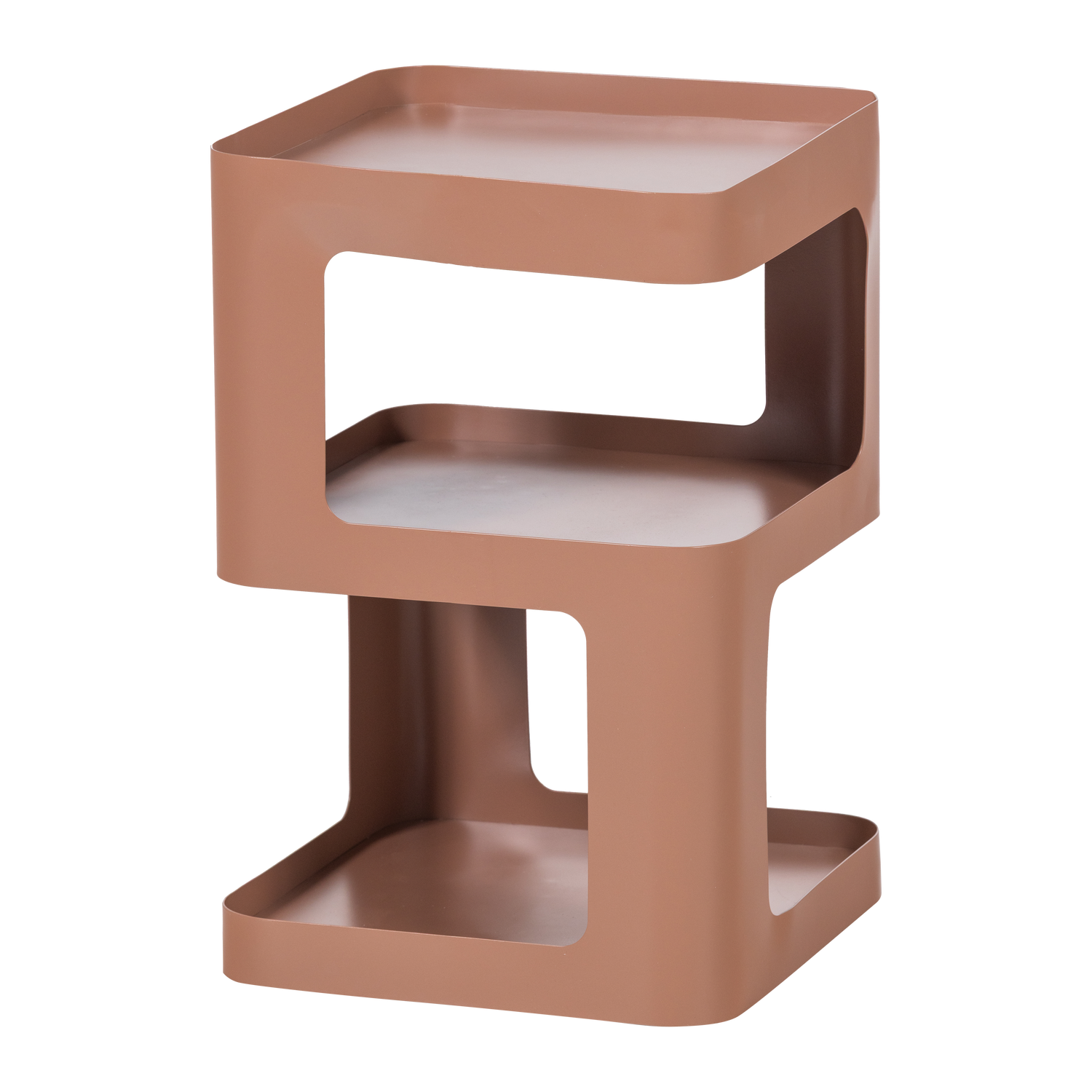 WOOOD Riv Sidebord/Natbord Metal Lakserosa