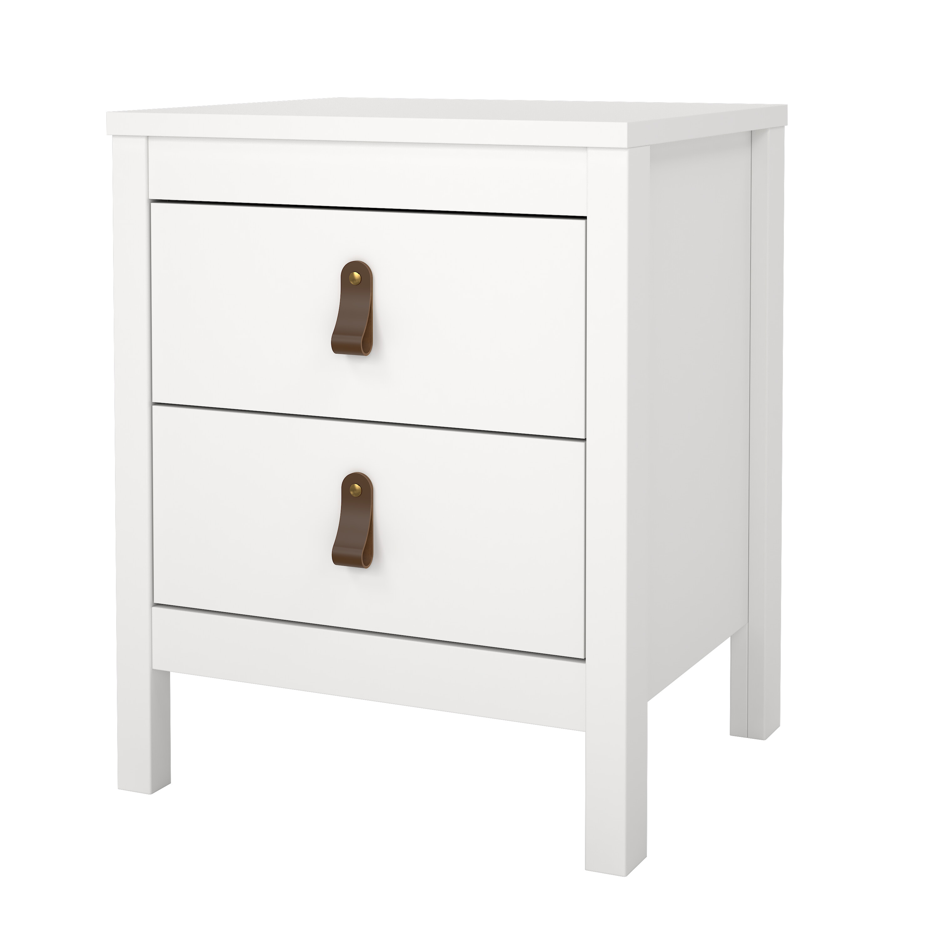 tvilum madrid nattduksbord 2 lådor - paket