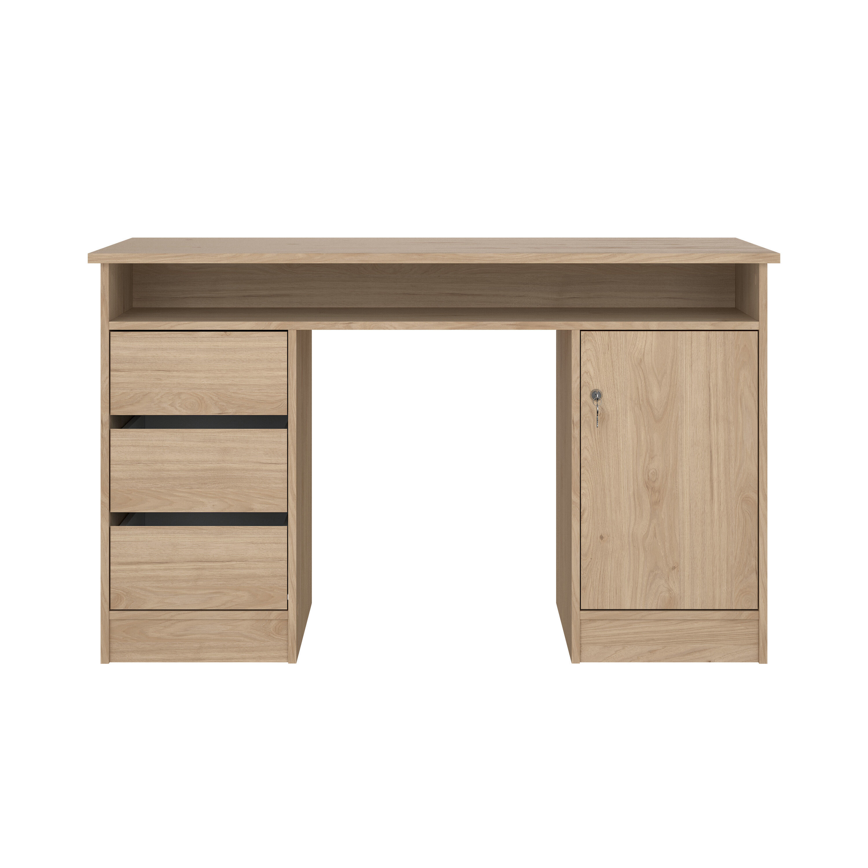 TVILUM Function Plus skrivbord 1 dörr + 3 lådor - Paket