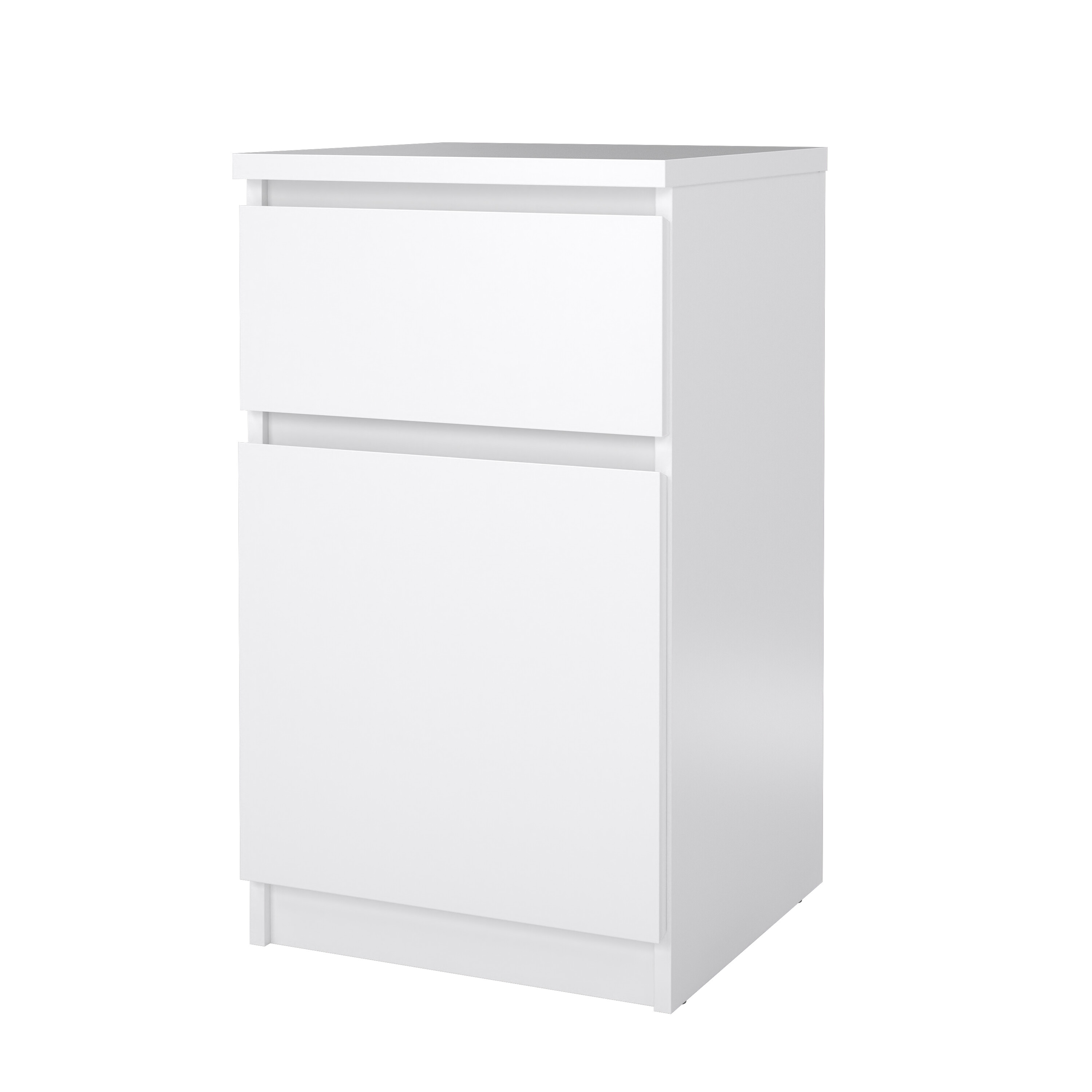 tvilum naia nattduksbord 1 dörr + 1 låda - paket