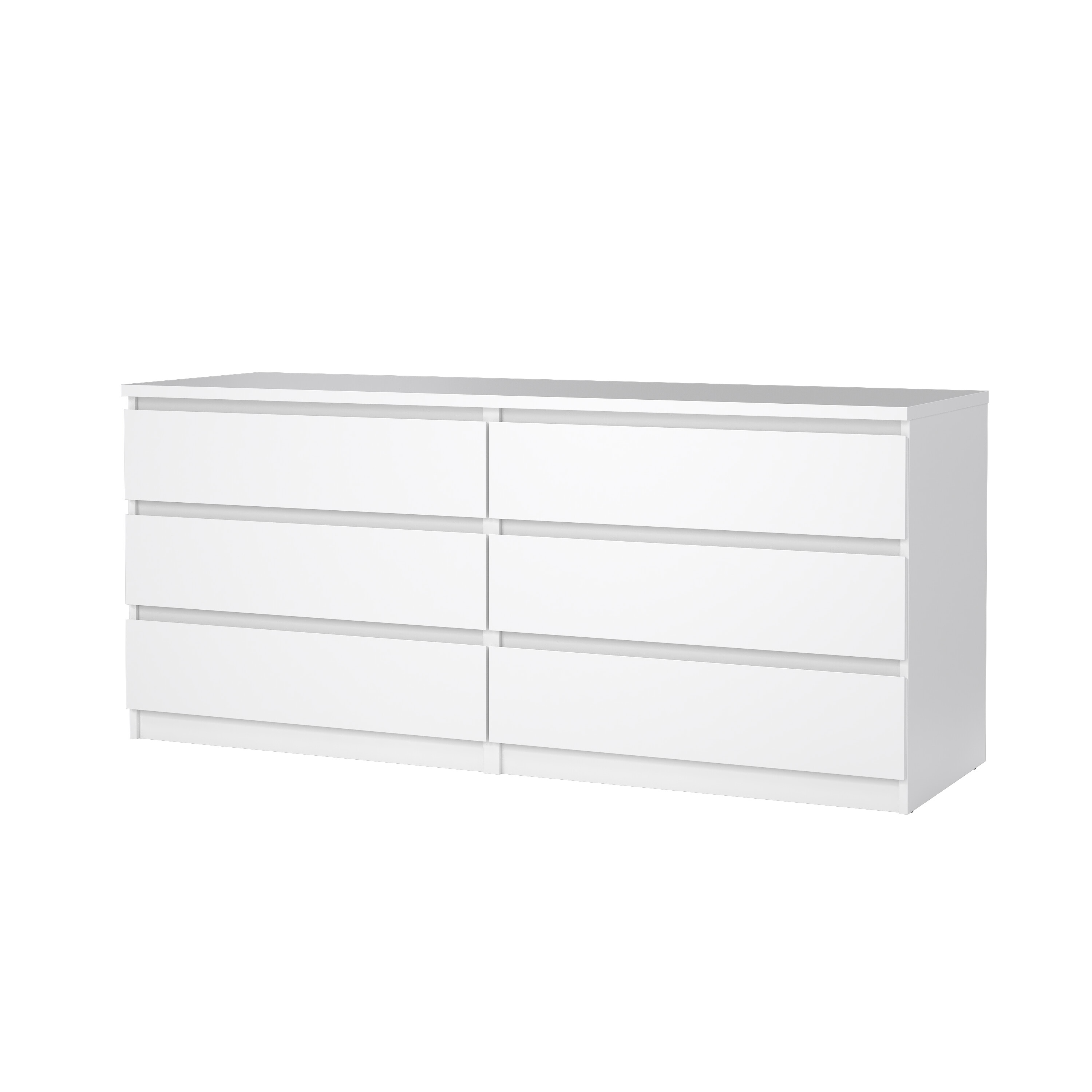 TVILUM Naia Dobbeltkommode med 6 skuffer