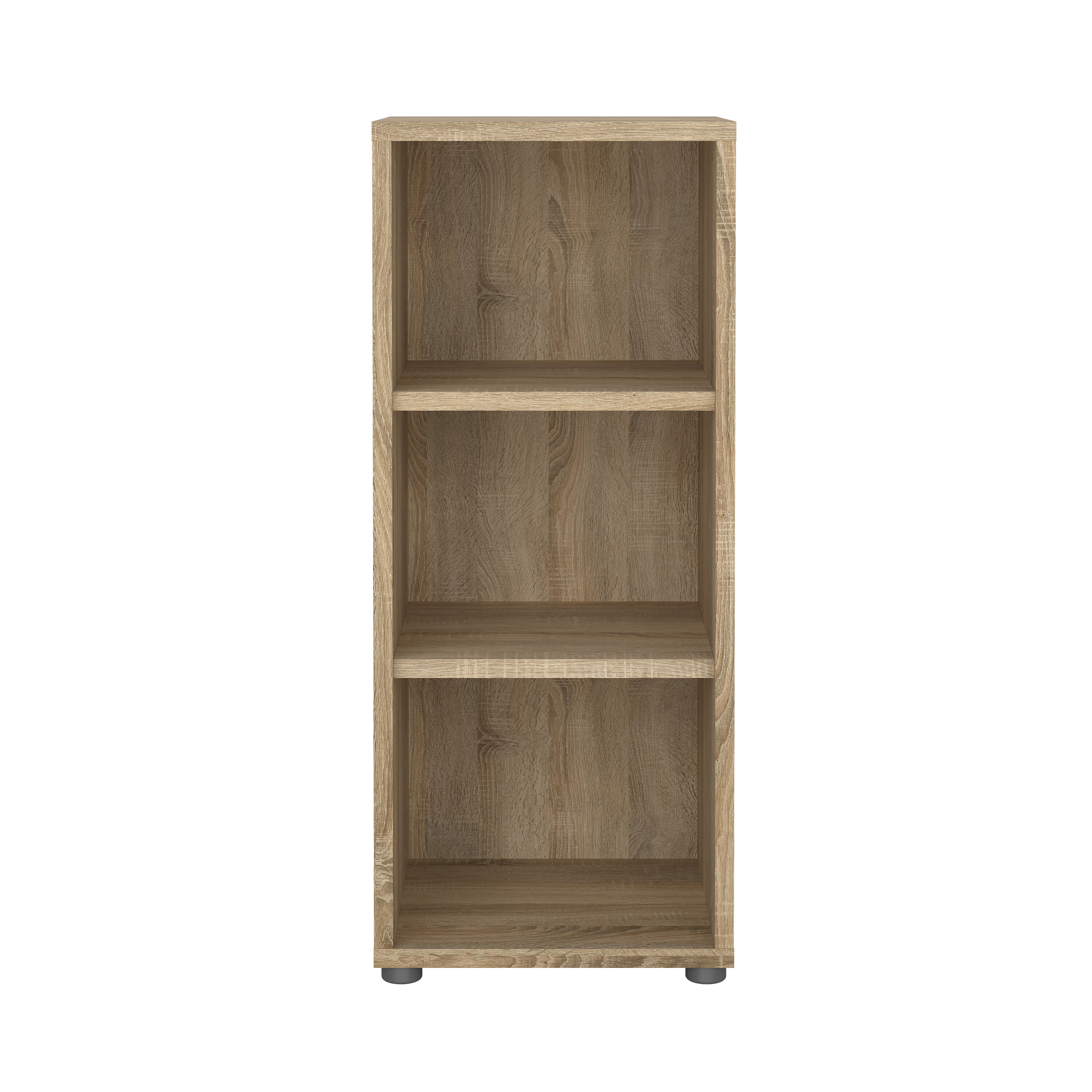 TVILUM Prima bogreol, m. 2 hylder – egetræsstruktur træ