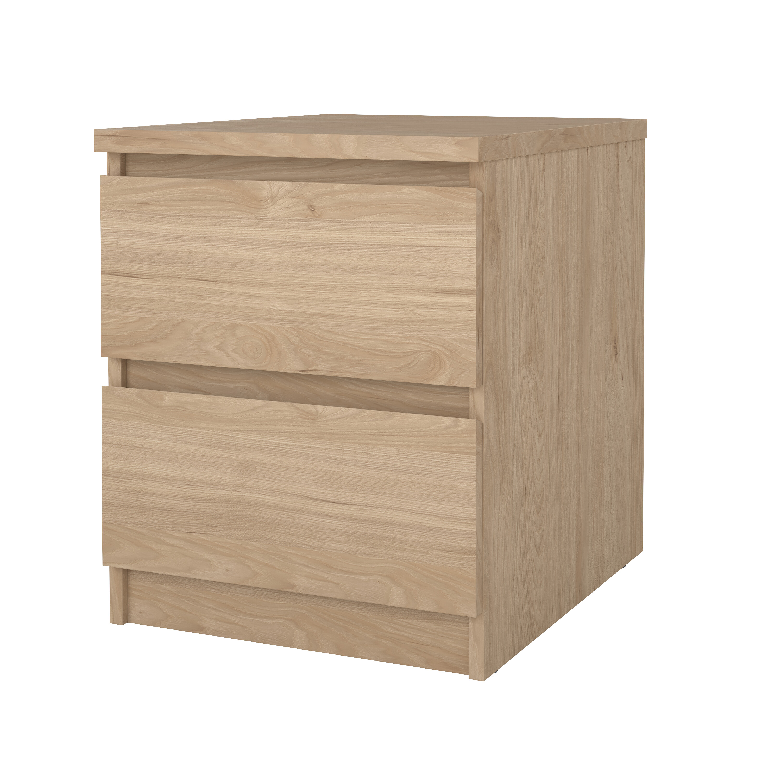 tvilum naia nattduksbord med 2 lådor