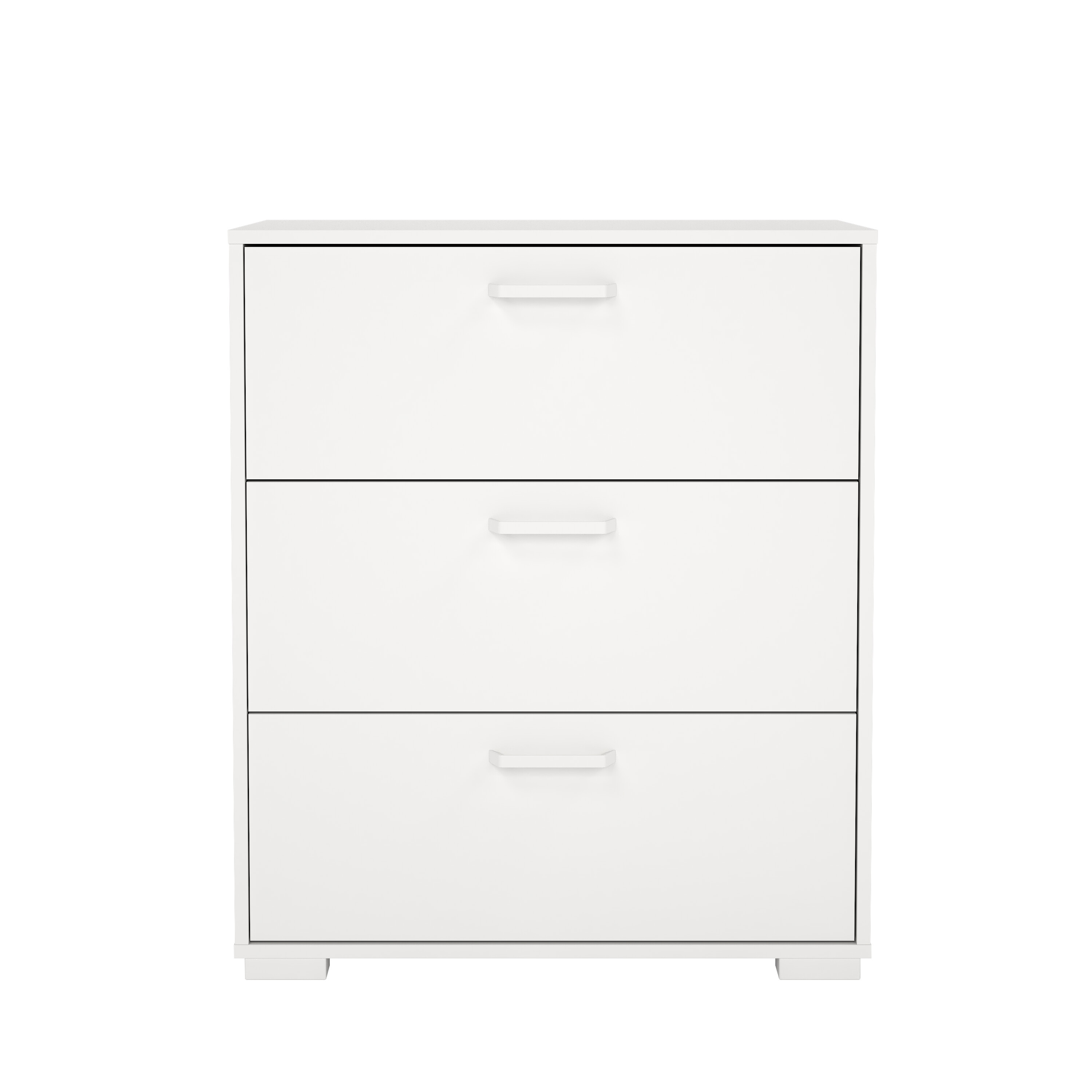 TVILUM Sofia kommode, m. 3 skuffer - hvid træ