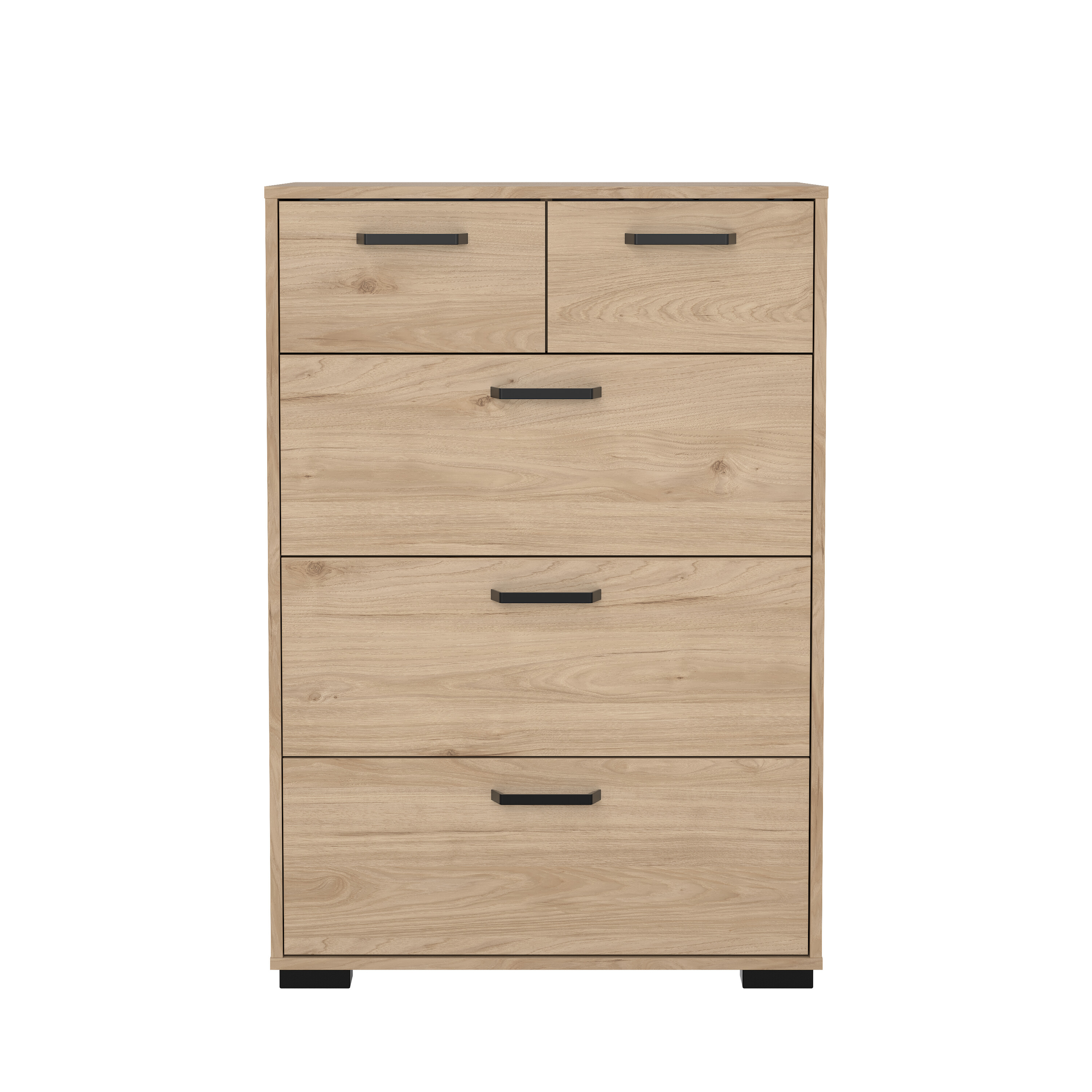 TVILUM Sofia kommode, m. 5 skuffer - Jackson Hickory træ