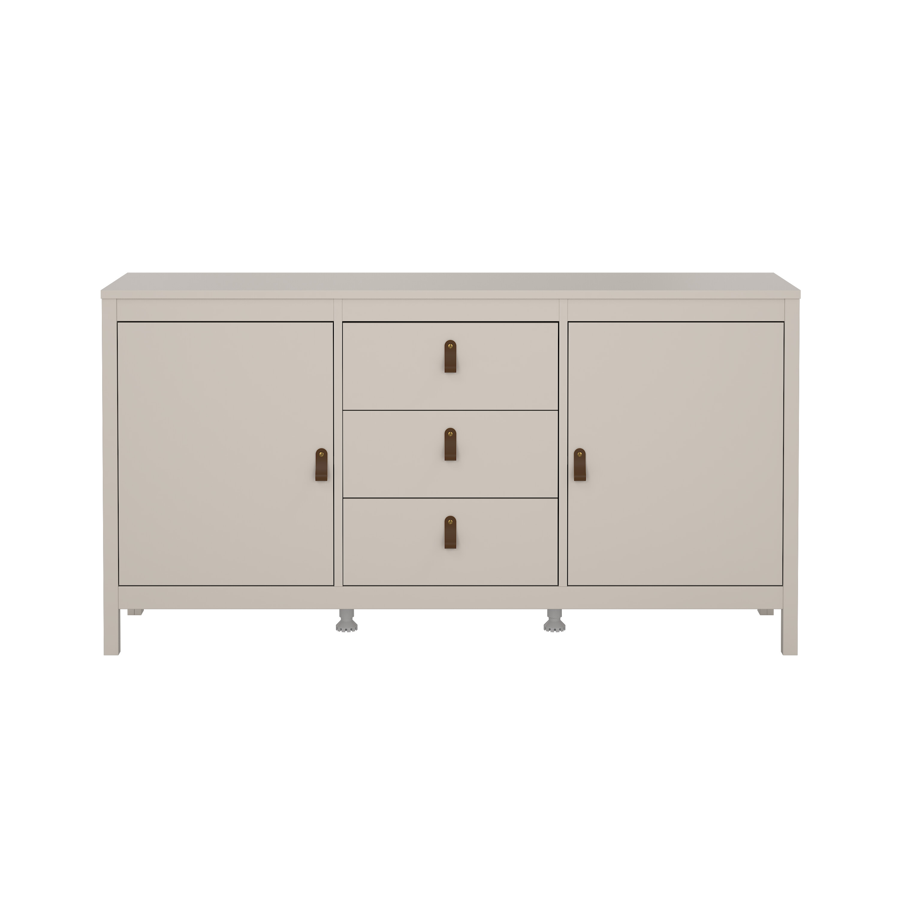 TVILUM Madrid skænk, m. 2 låger, 2 hylder og 3 skuffer - kashmir træ