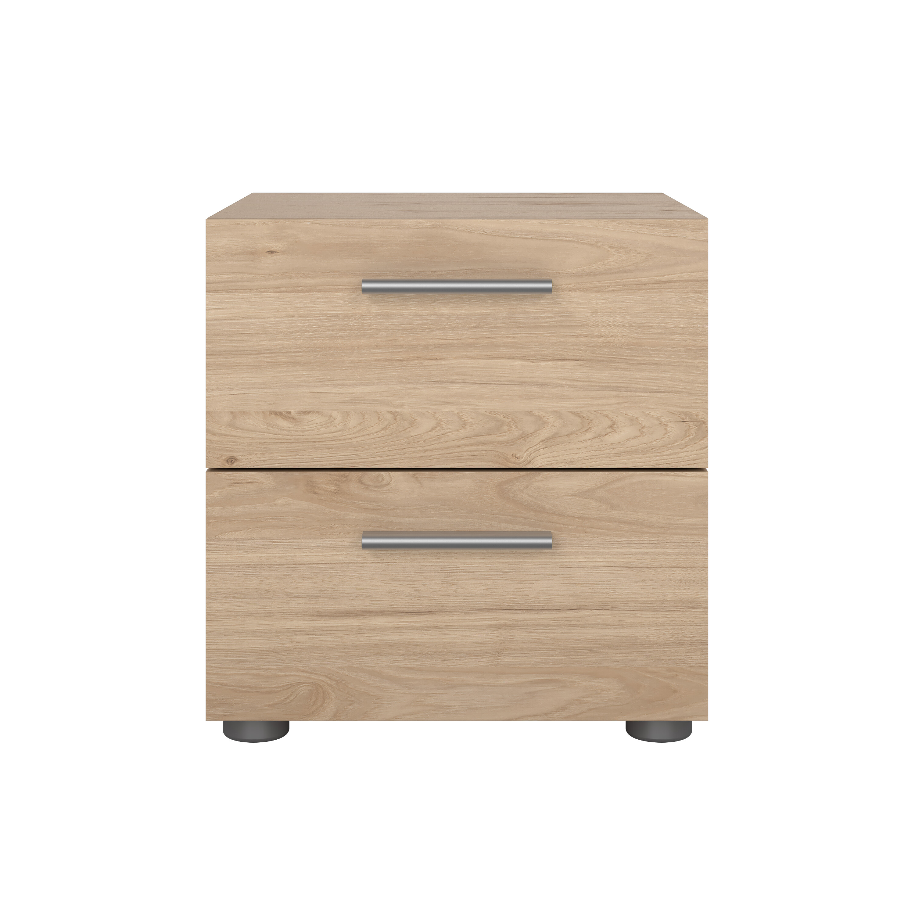 TVILUM Pepe natbord, m. 2 skuffer - Jackson Hickory træ (40x40,25)