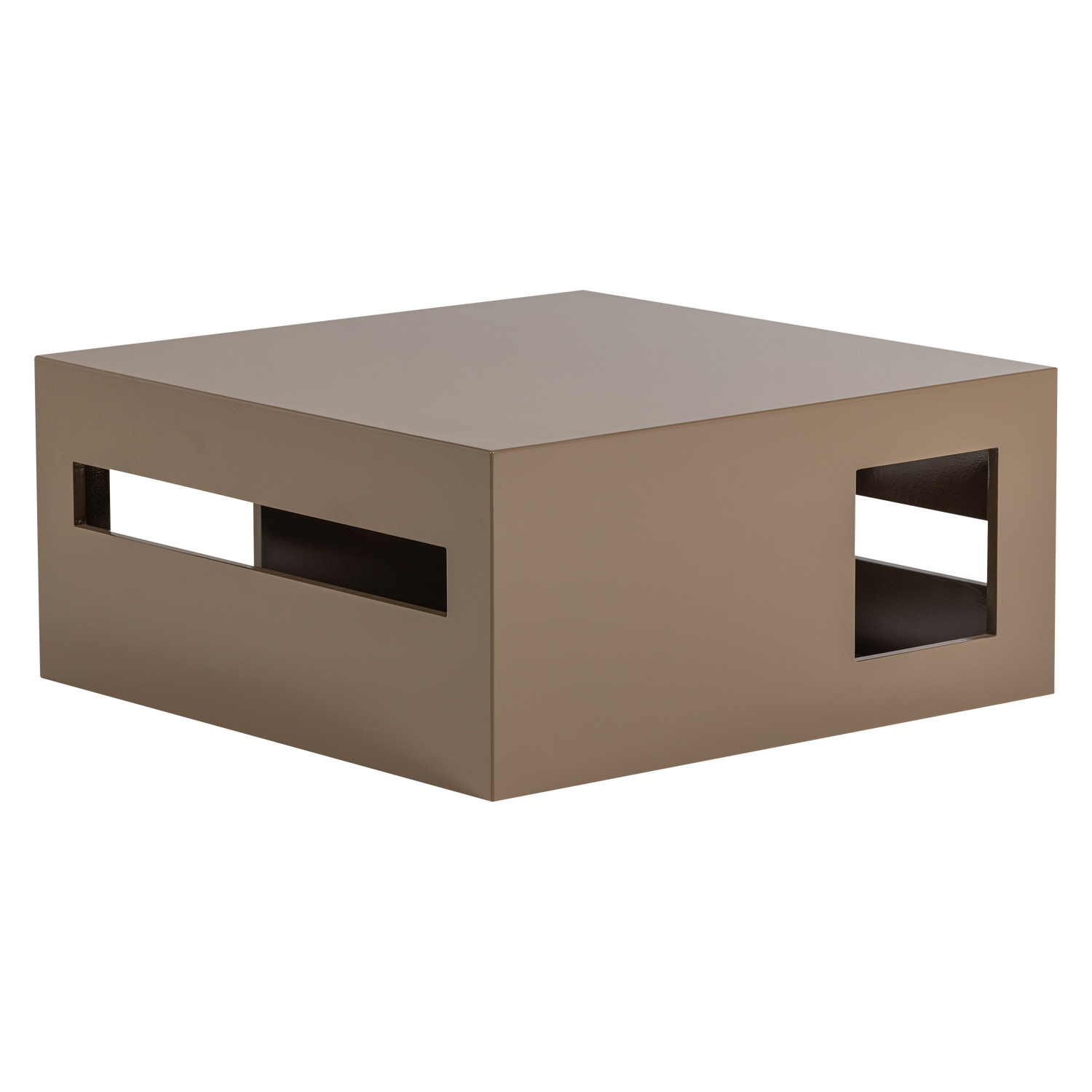 WOOOD Moderne Sofabord MDF Træ Højglans Sand