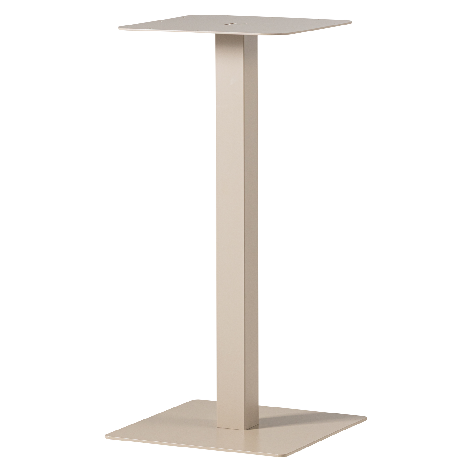 WOOOD Bistro Firkantet Barbord Rørben Metalben Dg 105X50X50Cm