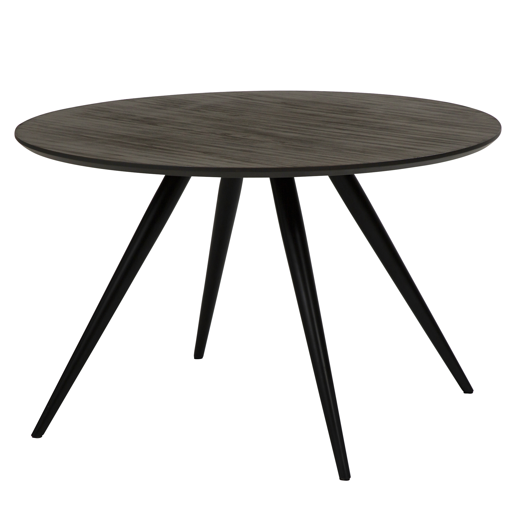 Dan Form Eclipse Spisebord Bordplade Af Gråbejdset Ask Rund Fra Dan Form