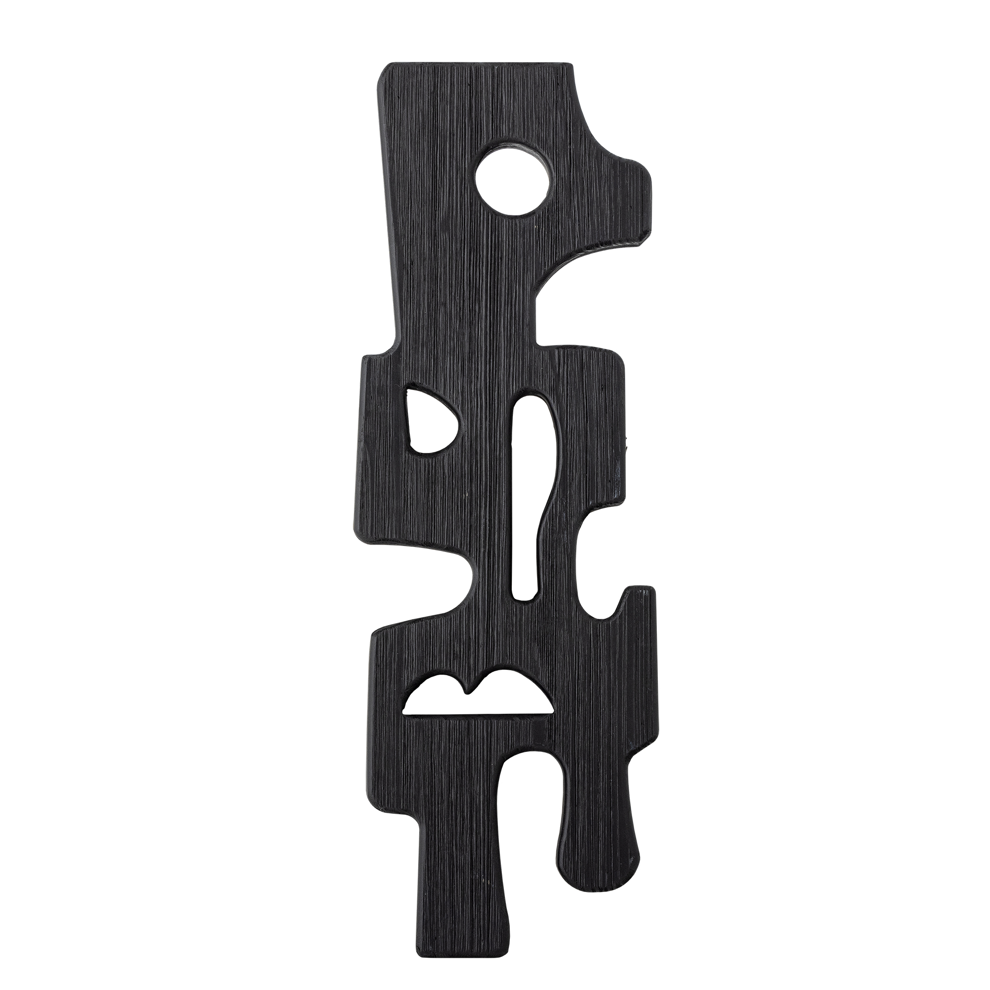 BLOOMINGVILLE Sare Vægdekoration, Sort, MDF (L20,5xH58,5xB2,5 cm)