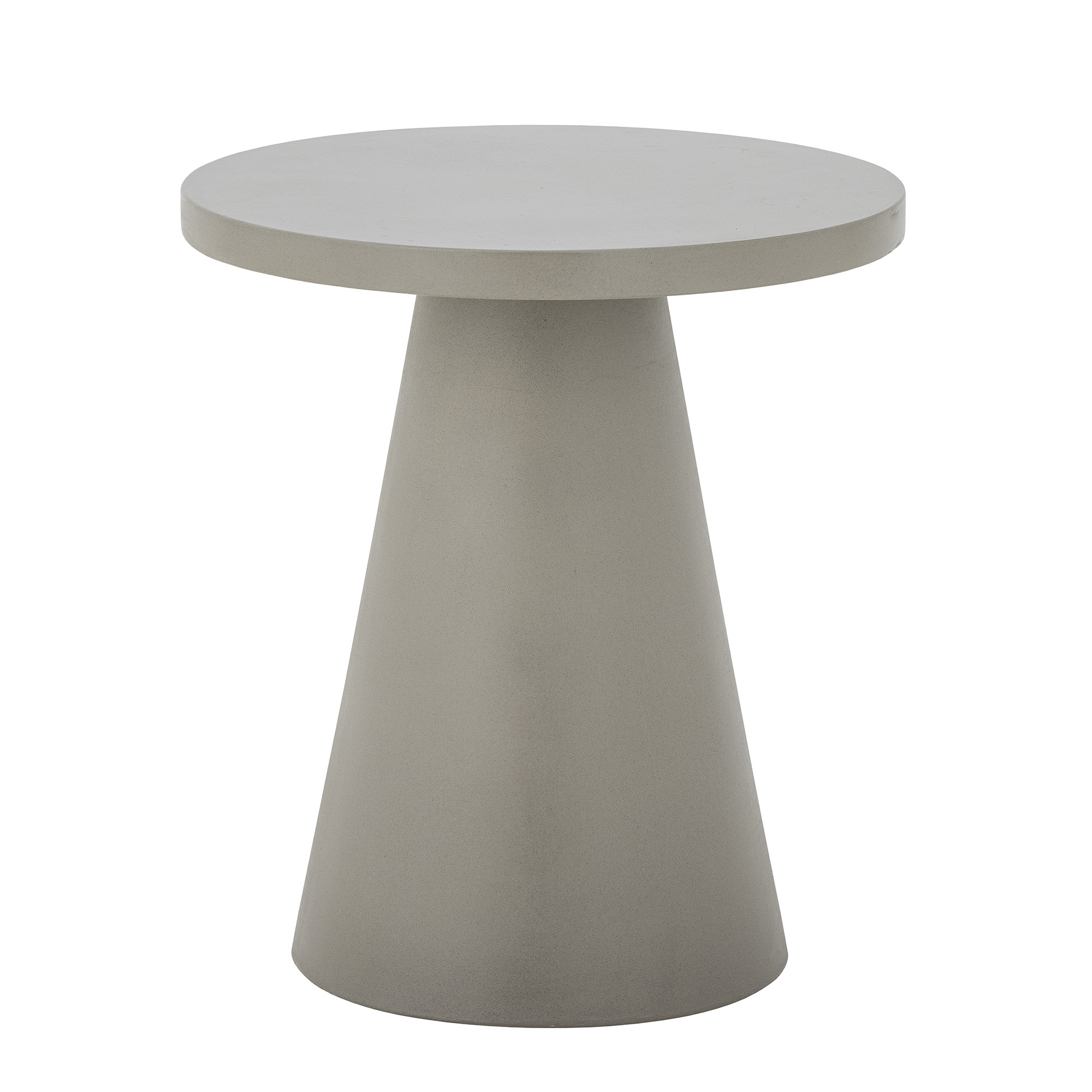 BLOOMINGVILLE Ray udendørs sidebord, rund - grå fibercement (Ø45)
