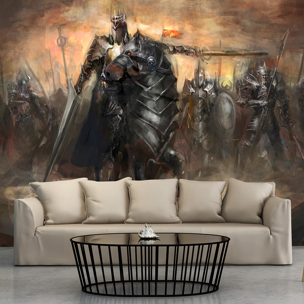 ARTGEIST Fototapet - Black rider, mørk ridder (flere størrelser) 150x105